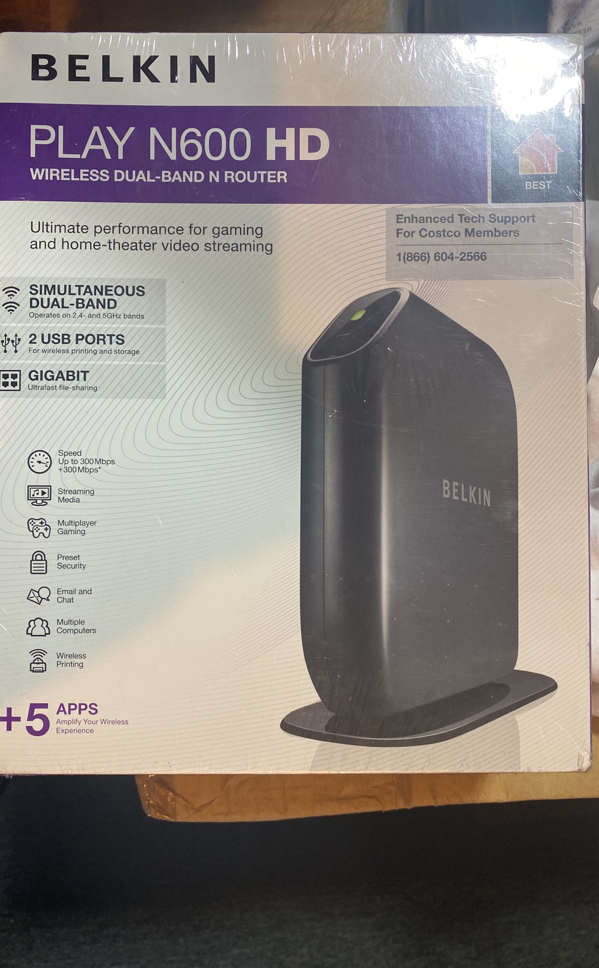 Belkin WIRELESS DUAL-BAND N ROUTER