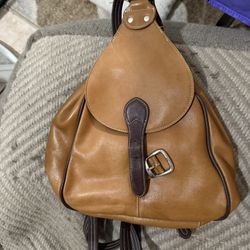 Leather Backpack