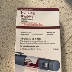 Kwik Pen Insulin 