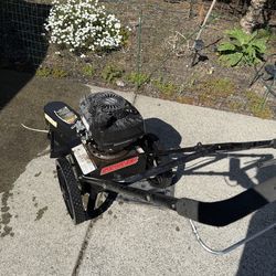 Weed cutting maching. Make an offer. Have not attempted to start is for 5 years. When it was parked it worked fine.