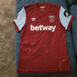 Official Westham United Football Club Jersey ( Soccer)