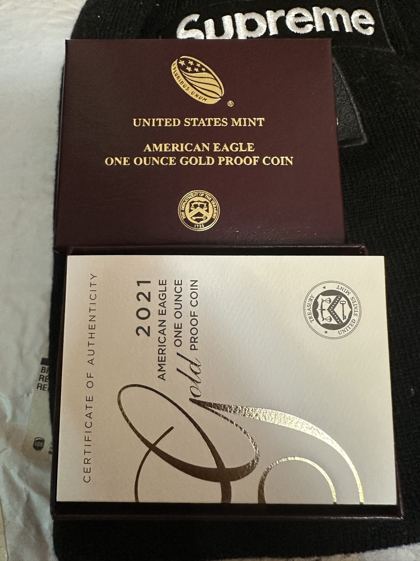 2021 American Eagle One ounce Gold proof coin