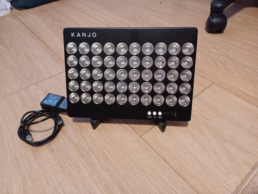 Kanjo Brand RED LIGHT PANEL-Compact & Rechargeable Pain Relief /Therapy Device