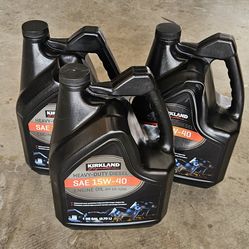 15w40 Heavy Duty Diesel Oil 2 gal +2 qt
