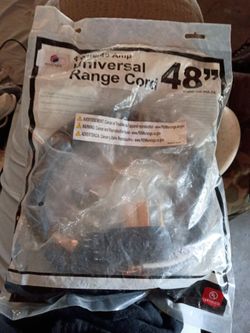 4-Wire 40 Amp Universal Range Cord 48"