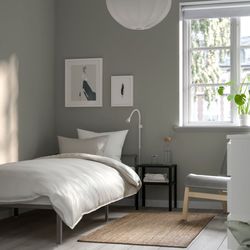 Single bed - Ikea GRIMSBU
Bed frame, gray