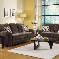Rubin 2 piece sofa and loveseat set