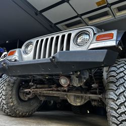 Jeep TJ Front Bumper With Winch Mount