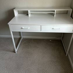 Desk with drawers