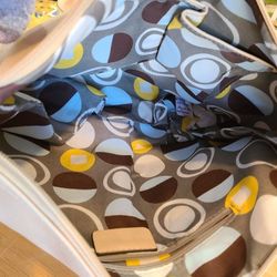 New Beige Purse With Matching larger Purse