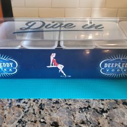 Vintage Deep Eddy Vodka Condiment Tray