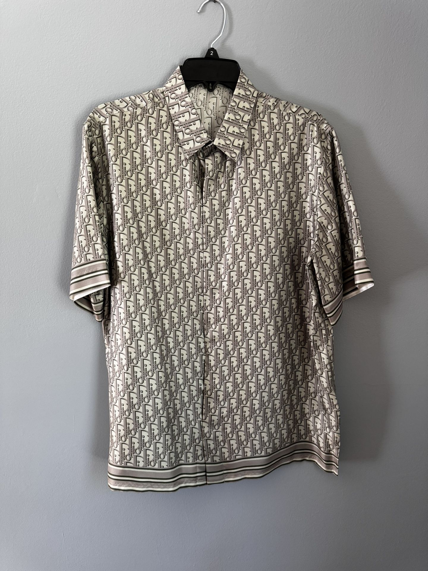 Dior Oblique Short-Sleeved Shirt