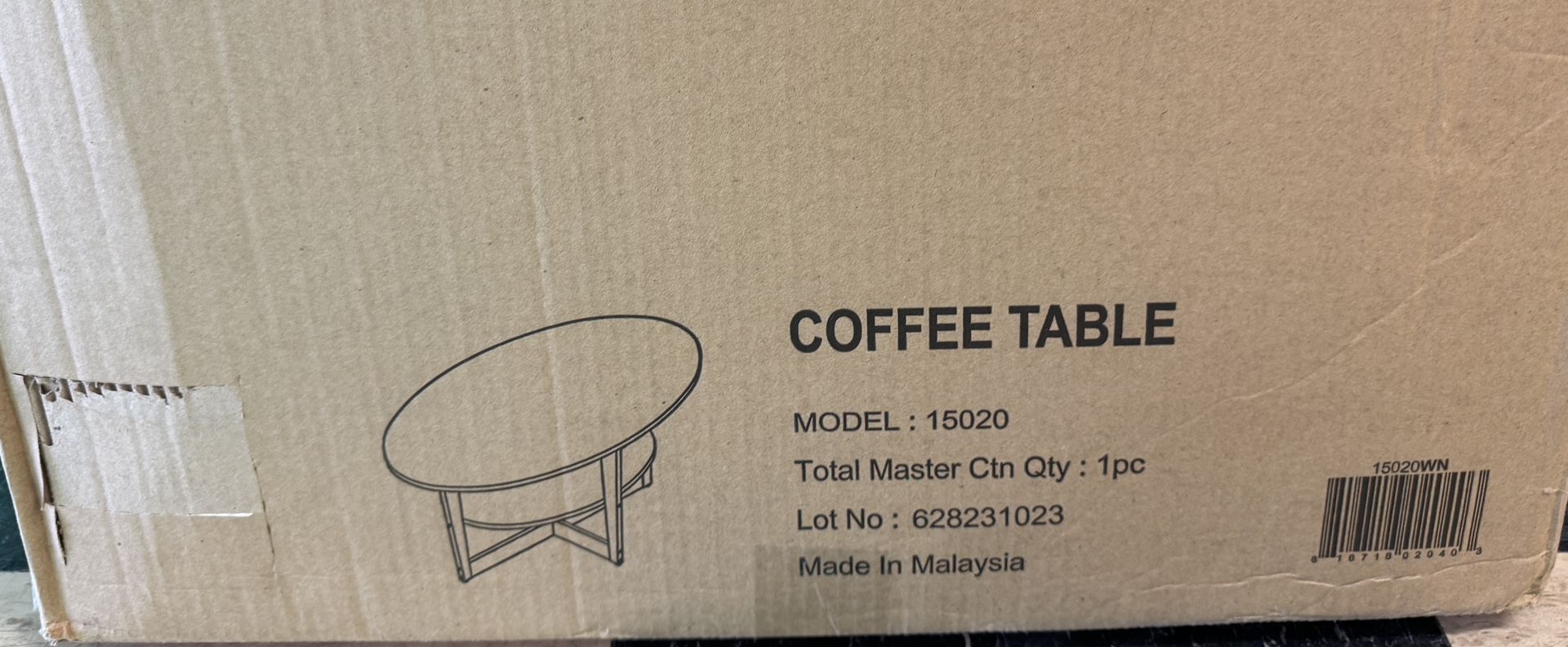 Brand New Coffee Table Still In Box