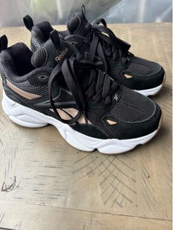 Reebok Royal Charge Black Rose Gold Sneakers