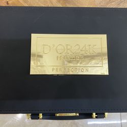 D'OR24K Black Truffle Perfection Collection with Velvet Travel Case