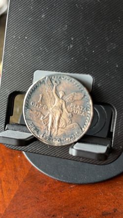 1984 LIBERTAD TONER MEXICO SILVER .999 UNC! AWESOME COLORS!’