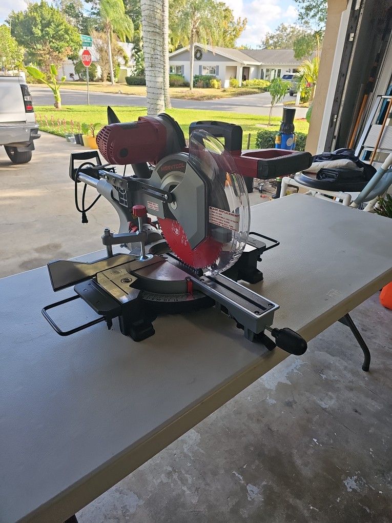 12" Dual Bevel Sliding Compound Miter SAW