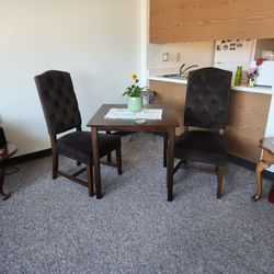 Table And 2 Chairs