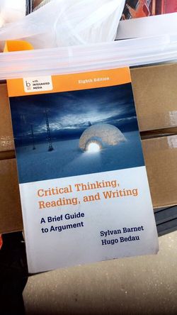 Critical thinking, reading and writing book