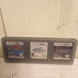 !! 3 Video Games Nintendo DS Firm Price Serious Buyers
