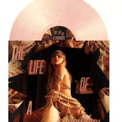 Taylor Swift - The Life of a Showgirl: The Crowd is Your King Edition (Summertime Spritz Pink Shimmer Vinyl, Target Exclusive)