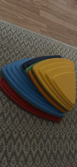 Kids plastic stepping stones