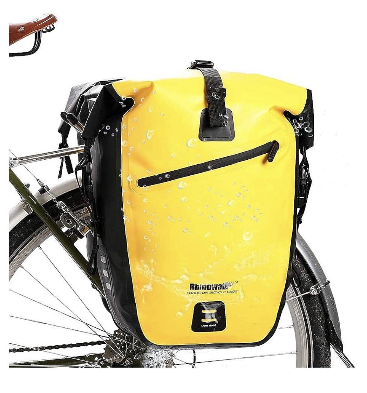 Rhinowalk Bike Bag Waterproof Bike Bag 27L,(for Bicycle Cargo Rack Saddle Bag Shoulder Bag Laptop Pannier Rack Bicycle Bag Professional Cyclin