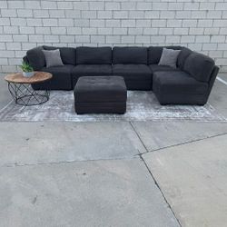 Dark Thomasville Sectional 