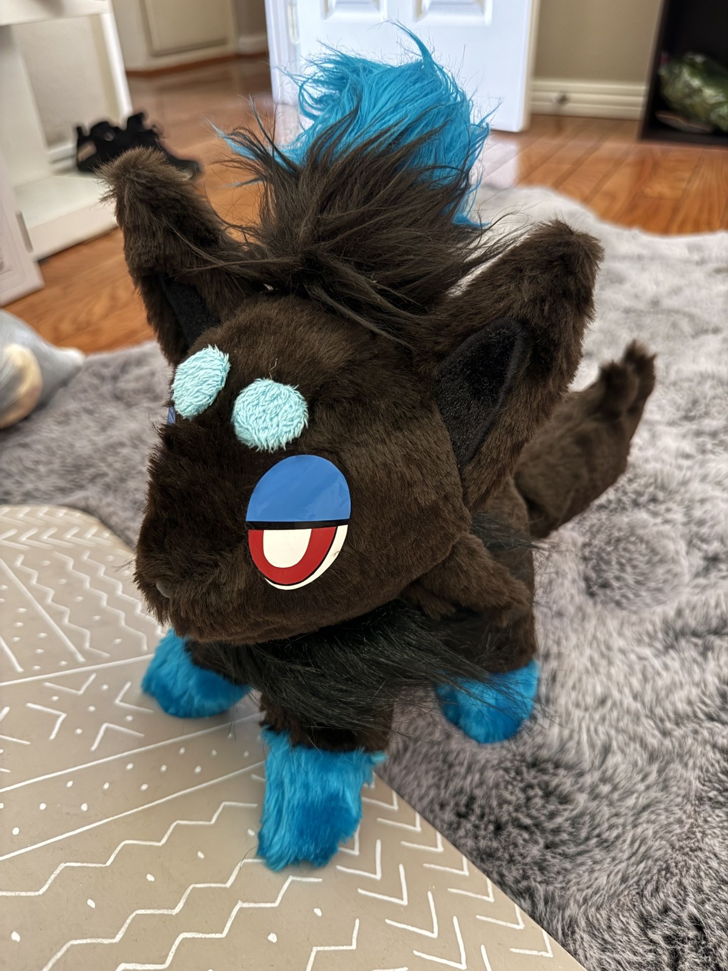 Shiny Zorua Pokemon Plush