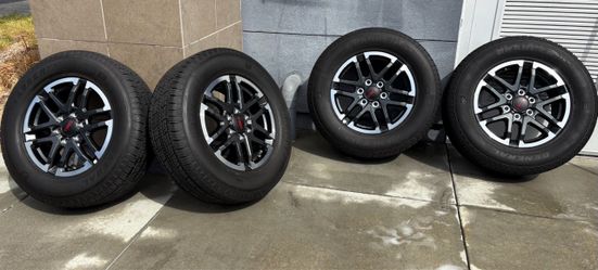 2026 Toyota Tacoma stock  rims and tires