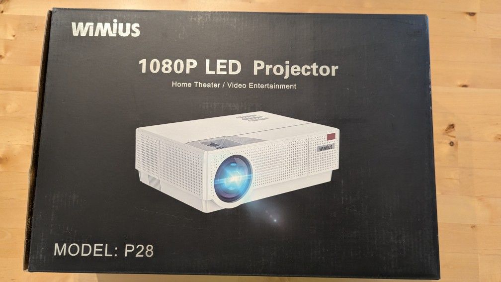 WiMiUS NATIVE 1080P LED Projector