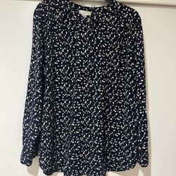 Women long sleeves blouse floral