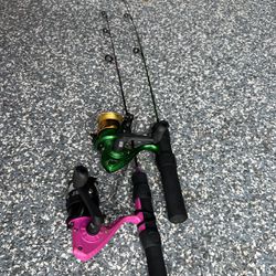 Mini Fishing Rods & Reels