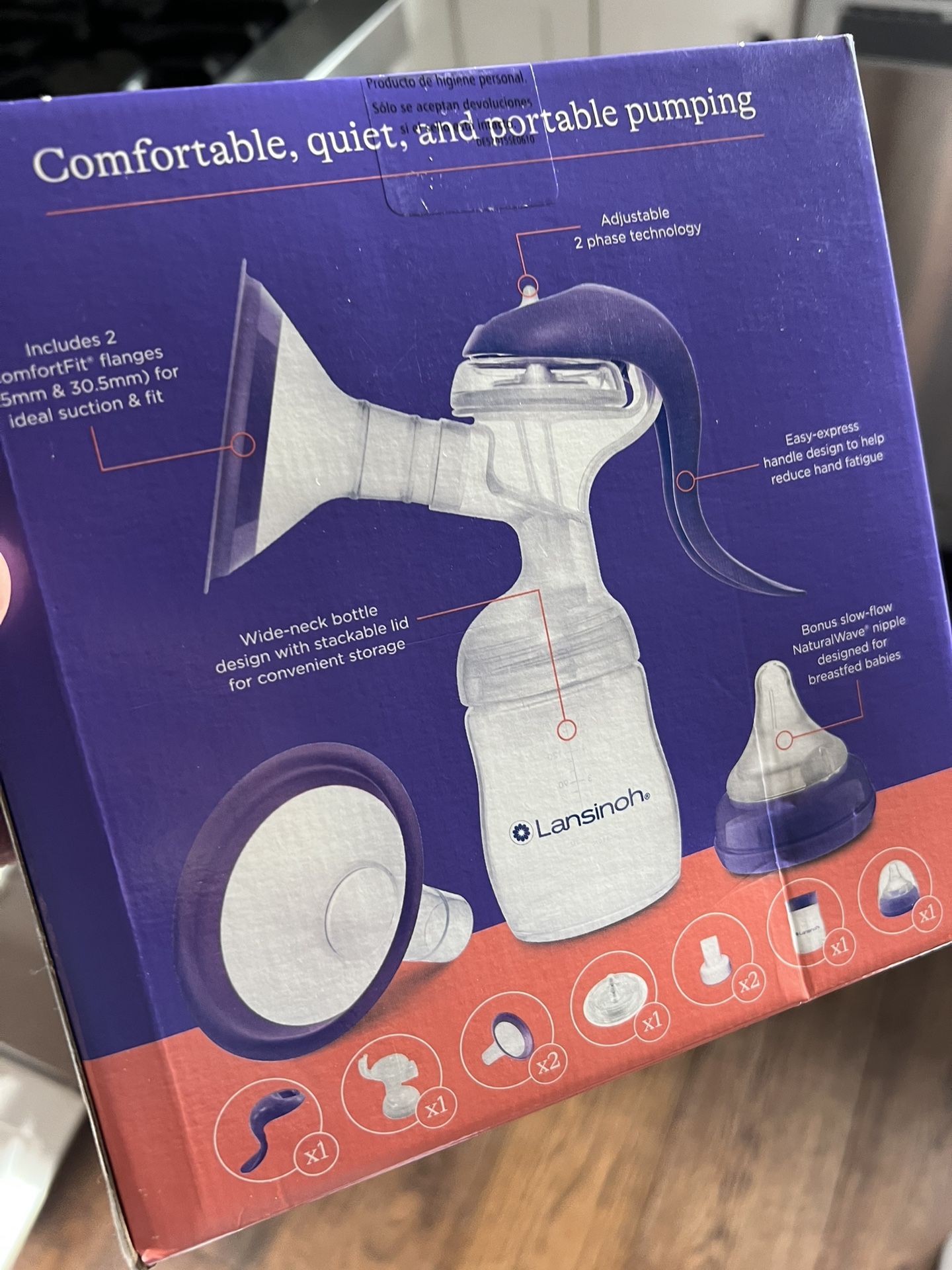 Manual Breast Pump - Brand New In Box 