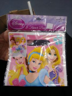 Disney princess 8 favor bags