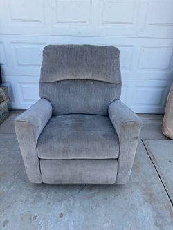 Recliner-gray colored