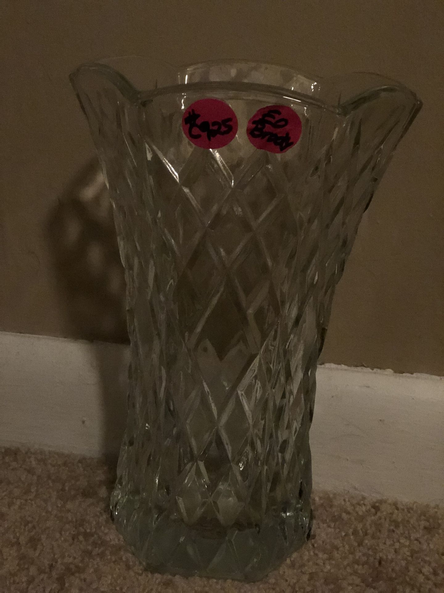 EO Brody Glass Vase C925