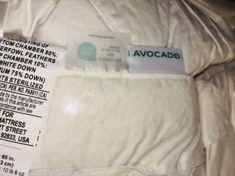 Brand New Avocado Down Mattress Topper Queen