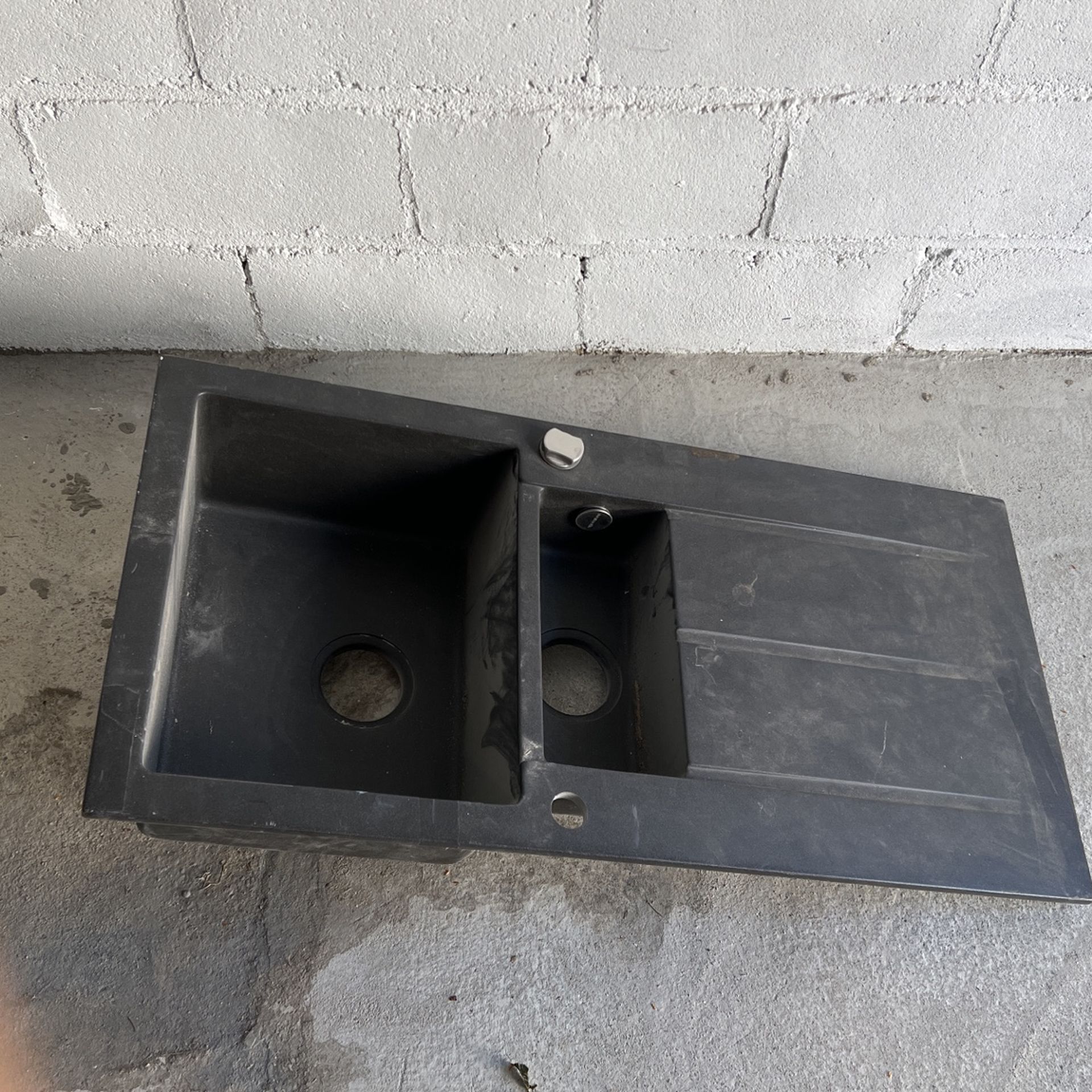 Kitchen Black Ceramic Sink