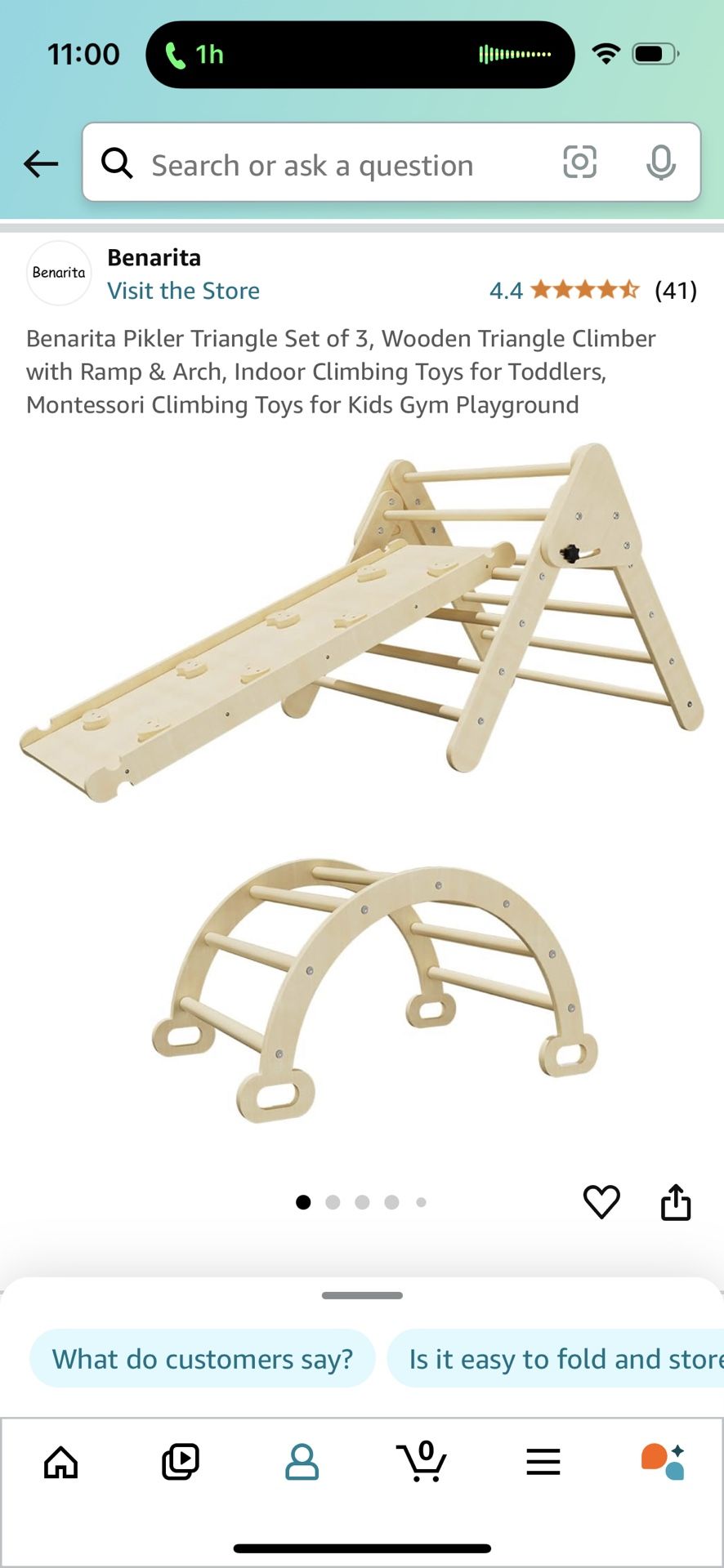 Pikler Triangle Set