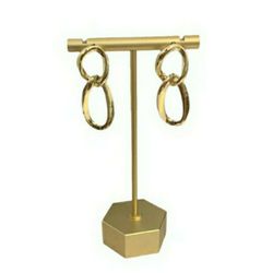 Gold Tone  Chains Earrings 
