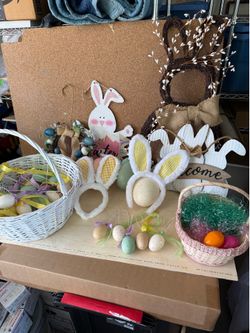 Easter Decorations Entire Lot