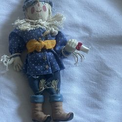 Rare Vintage Smithsonian Wizard Of Oz Scarecrow Ornament 