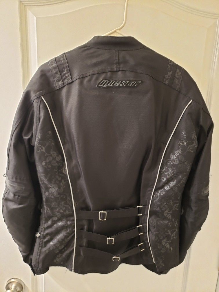 Female Motorcycle Jacket Size Large