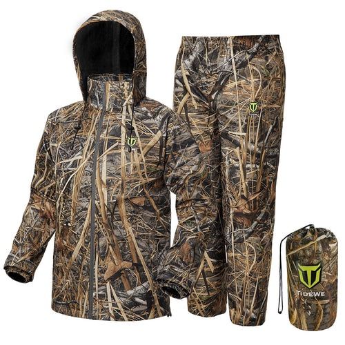 New TideWe Rain Suit, Waterproof Breathable Lightweight Rain Coat & Pant size is small S