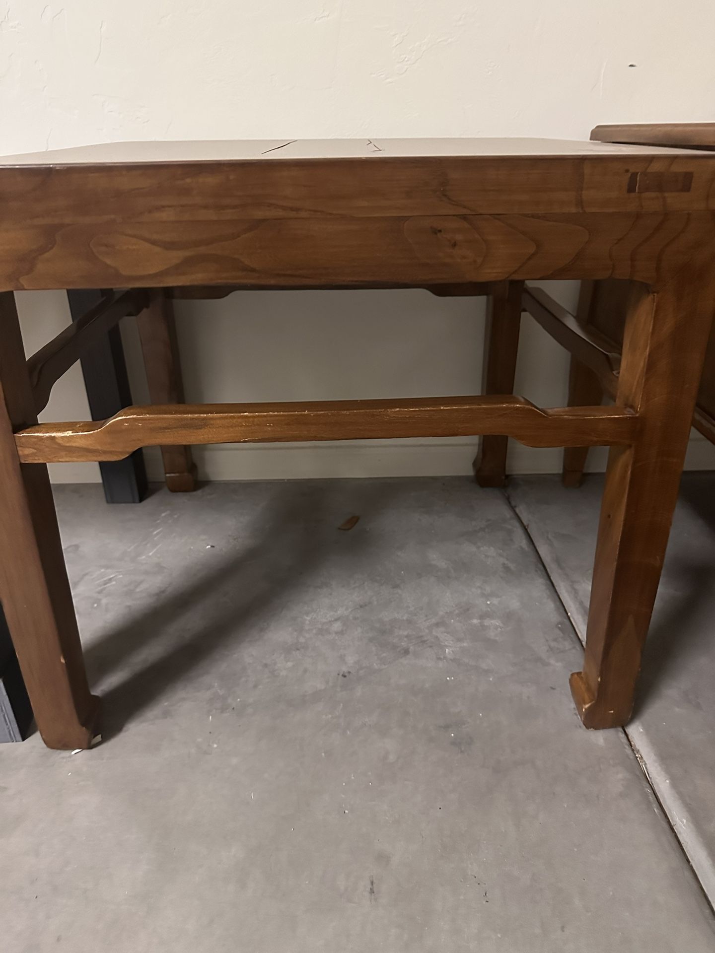 Solid Wood End Table – $10