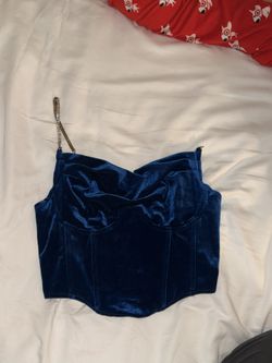 Blue Suede Blous