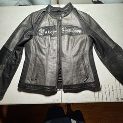Women’s Large Harley Davidson, Leather Jacket