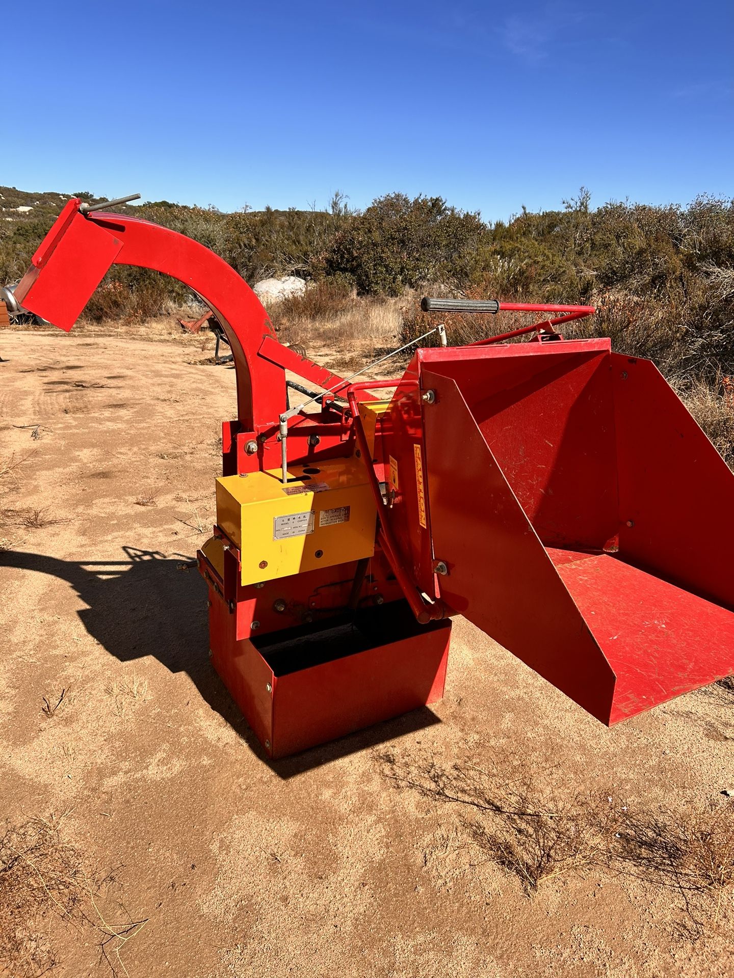 3 Point Chipper Attachment