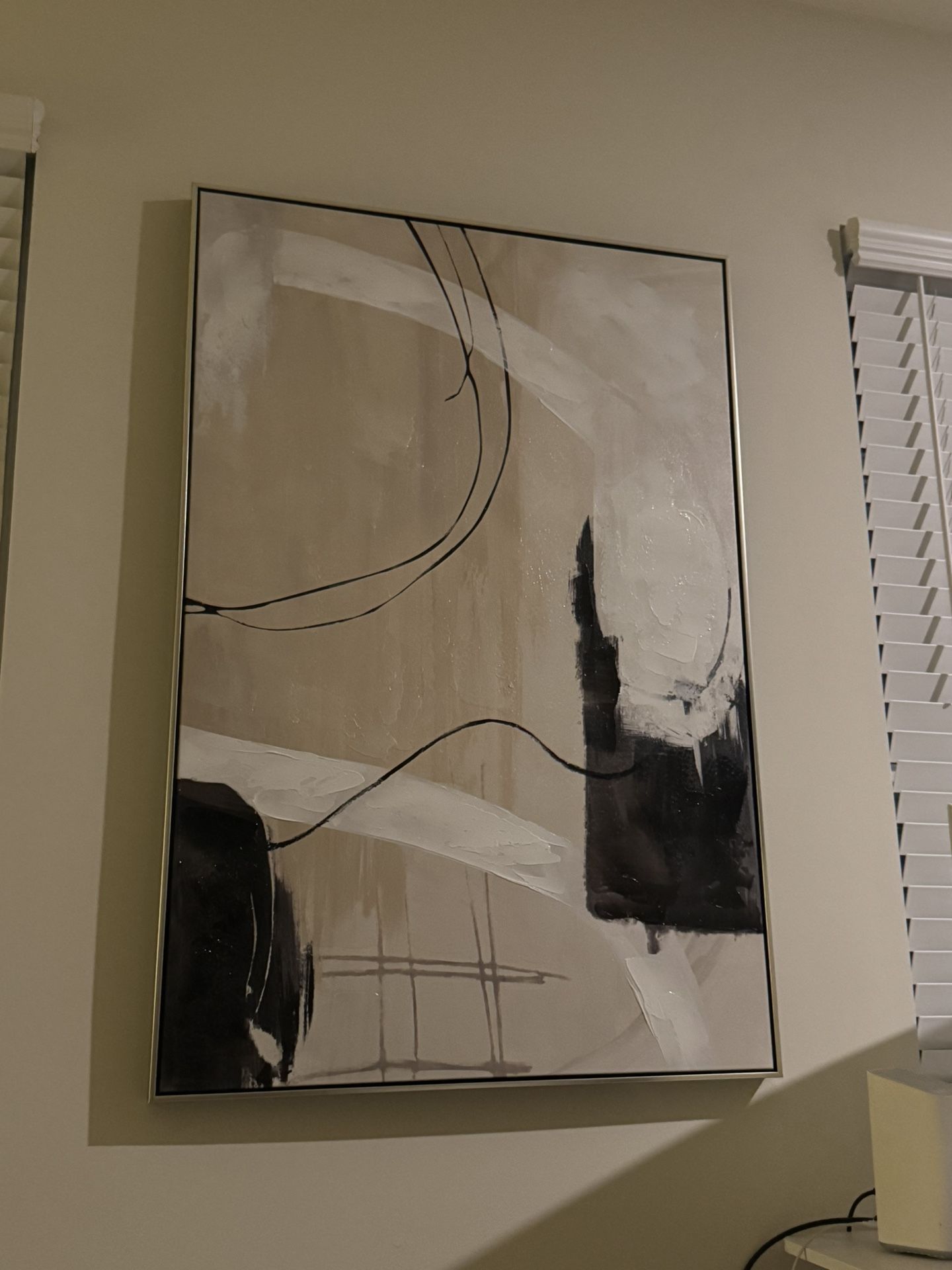 Abstract Wall Canvas Hand Painted